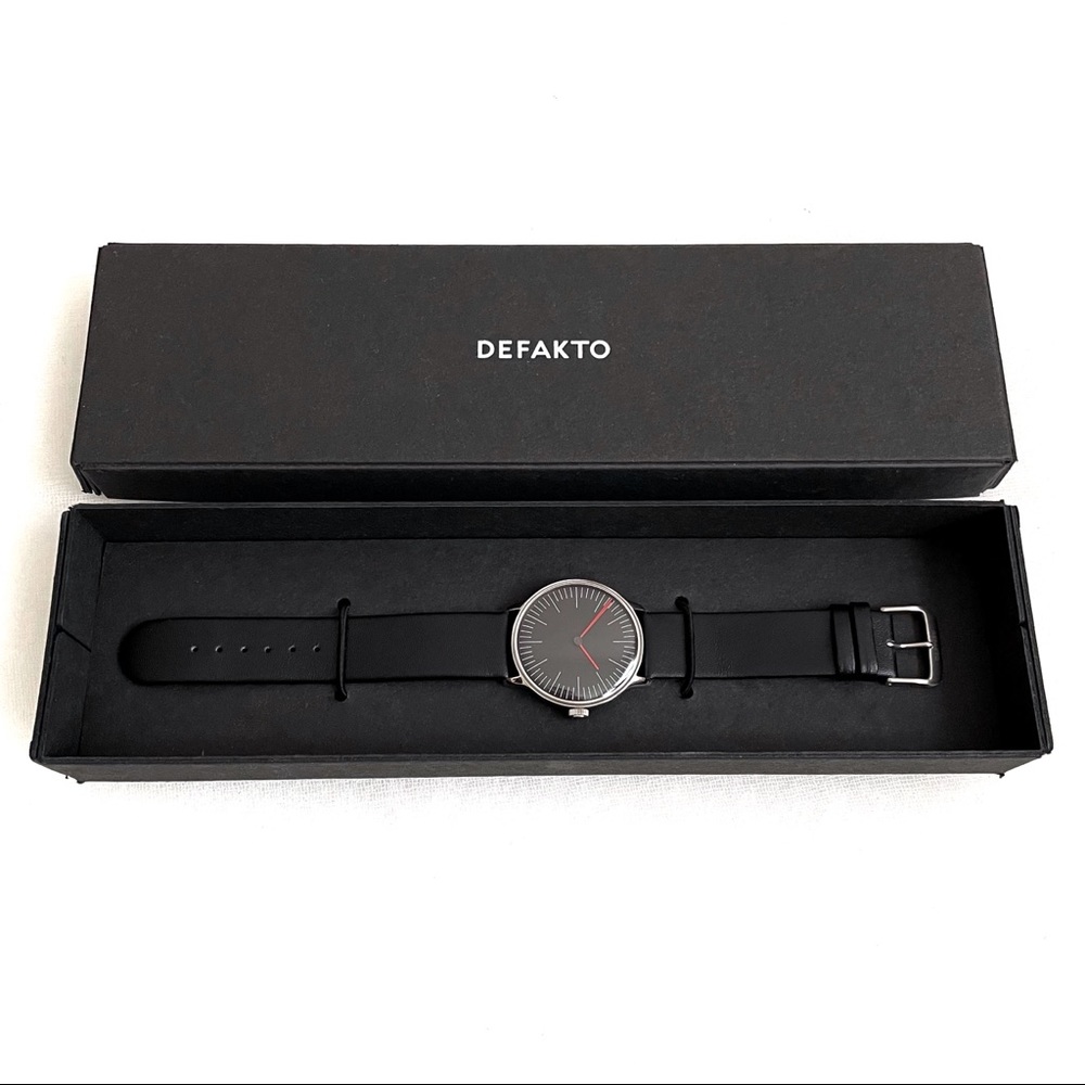 Defakto Vektor Minimalist Unisex Automatic Black Watch
